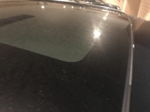 出張洗車ガラスのウロコ